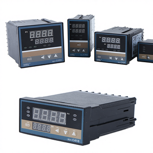 REX C700/C900 220V プラスチック製 OEM デジタルPIDサーモスタット 温度コントローラー SSR/リレー出力 K型熱電対センサー 室内用 - Product Image 4