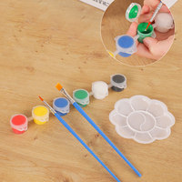 Kit de Pintura para Decorar Jarrones de Cerámica, Proyecto de Arte DIY con 6 Colores - Juego de Dibujo Unisex