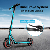 Trottinette électrique 36V 10.5Ah, pneus gonflables de 10 pouces, deux roues, unisexe pour adulte, populaire aux États-Unis et en Europe, longue autonomie, pliage rapide
