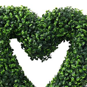 Vente en Gros de Roses Suspendues par Simulation Guirlande de Cœur Plante Artificielle Herbe Fleur Artificielle pour la Décoration de Mariage à la Maison - Product Image 4