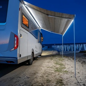 Soleflex s27l Caravan mái hiên bên gắn Caravan <span class=keywords><strong>RV</strong></span> mái hiên cắm trại với LED Strip - Product Image 1