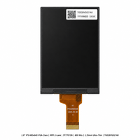 2,8-Zoll-IPS-LCD 480x640 MIPI 600 Nits Stromsparendes 3,3V Hintergrundbeleuchtetes Hochhelligkeits-Display für Tragbare Smart-Geräte