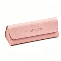 Kit de nettoyage et d'emballage haut de gamme Bestclean en cuir PU pour lunettes, ensemble complet d'emballage pour lunettes de soleil avec boîte cadeau pour marques optiques