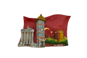 Turquía turismo nacional recuerdo resina nevera imán artesanía producto bandera turca creativo personalizado al por mayor - Product Image 4