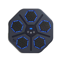 TRYALL Machine de boxe murale électrique pour la maison, kit d'entraînement pour adultes, coussinets de frappe, pratique du Taekwondo, cuir durable
