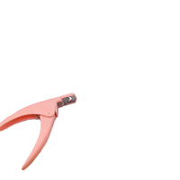 Coupe-ongles professionnel en acier inoxydable, outils de manucure colorés avec bord en U, type spécial, coupe-doigts en U