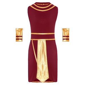 Faraón egipcio antiguo Egipto rey Cosplay Anime juego de rol para fiesta temática de Halloween incluye vestidos de lujo para Pascua - Product Image 4