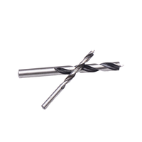 Jeu de 5 forets hélicoïdaux en acier à haute teneur en carbone avec pointe de centrage, revêtement DIN338, tige ronde, pour perçage rapide, 3mm 6mm 8mm 10mm, OEM/ODM