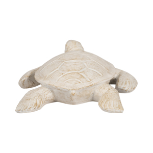 Statuetta di tartaruga marina in resina, scultura decorativa costiera per casa, ufficio, bagno, soggiorno, in poliresina - Product Image 4