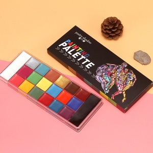 Nueva Paleta de <span class=keywords><strong>Pintura</strong></span> Facial a Base de Aceite de 20 Colores, <span class=keywords><strong>Pintura</strong></span> Corporal, Maquillaje de Escenario, <span class=keywords><strong>Pintura</strong></span> Facial, <span class=keywords><strong>Halloween</strong></span> # FC-2058 - Product Image 4