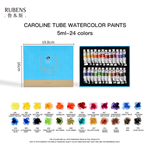 Hersteller Direkt vertrieb von hochwertigen 5ml Aquarell farben mit mehreren Farben zur Auswahl aus preisgünstigen Kunst bedarf - Product Image 2