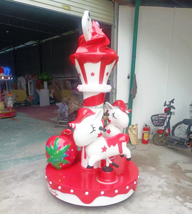 Parque de Atracciones para interiores y exteriores, parque de diversiones para niños, carrusel para tres personas - Product Image 3