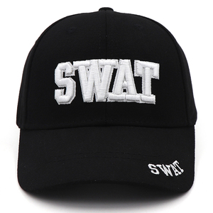 หมวกเบสบอลลายพราง DF ขายส่ง มีสินค้าในสต็อก ผ้าฝ้ายผสมโพลีเอสเตอร์ สำหรับกิจกรรมกลางแจ้ง ปีกหมวกขนาดใหญ่ ทรงโดม ป้องกันแสงแดด รุ่น SWAT - Product Image 4