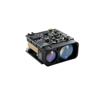 Module télémètre laser industriel 1535nm, sécurité oculaire, portée 4000m, précision ±1m, MTBF 1500h, multi-cibles, UART
