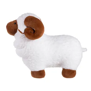 Brinquedo de pelúcia fofo personalizado para ovelhas de fazenda, boneco de pelúcia fofo Kawaii, animal de pelúcia fofo