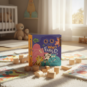 Libro Sonoro Interattivo 'Chi ha fatto il bisognello?' - Divertente Libro Sonoro per Bambini - Product Image 1