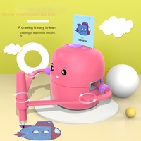 Robot de peinture intelligent pour enfants, 100 cartes, stylos et pinceaux aquarelle de 10 pouces, ensemble de jouets de dessin, vente en gros