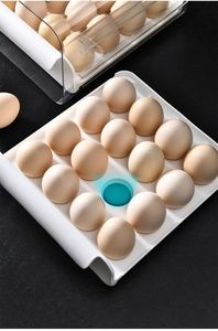 Multifunctional Household Egg <b>Storage</b> Drawer Style Preservation <b>Box</b> for Kitchen Convenient Refrigerator <b>Storage</b> Solution - Product Image 3