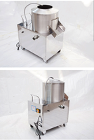 Éplucheuse et coupeuse de pommes de terre, machine à éplucher et laver les ignames, les taros et les patates douces