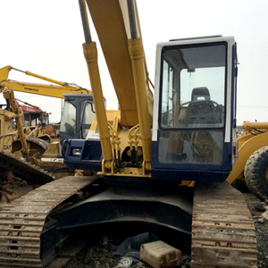 Excavadora Komatsu de 20 toneladas usada duradera, maquinaria de construcción, caja de cambios de motor, bomba hidráulica, buenas condiciones de funcionamiento para - Product Image 3