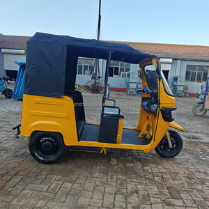 Triciclo <span class=keywords><strong>Taxi</strong></span> Eléctrico Popular 2025 de Fábrica a <span class=keywords><strong>Precio</strong></span> Económico y de Alta Calidad con 3 Ruedas para 9 Pasajeros - Product Image 2