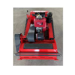 Dernière conception de tondeuse à gazon automatique télécommandée robot mini tondeuse à gazon robotique coupe-herbe en pente avec moteur à essence - Product Image 3