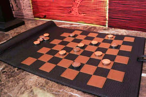 Roll up 3 in 1 Board Game Chess, Backgammon &amp; <strong>Draughts</strong> <strong>Set</strong> - Product Image 3