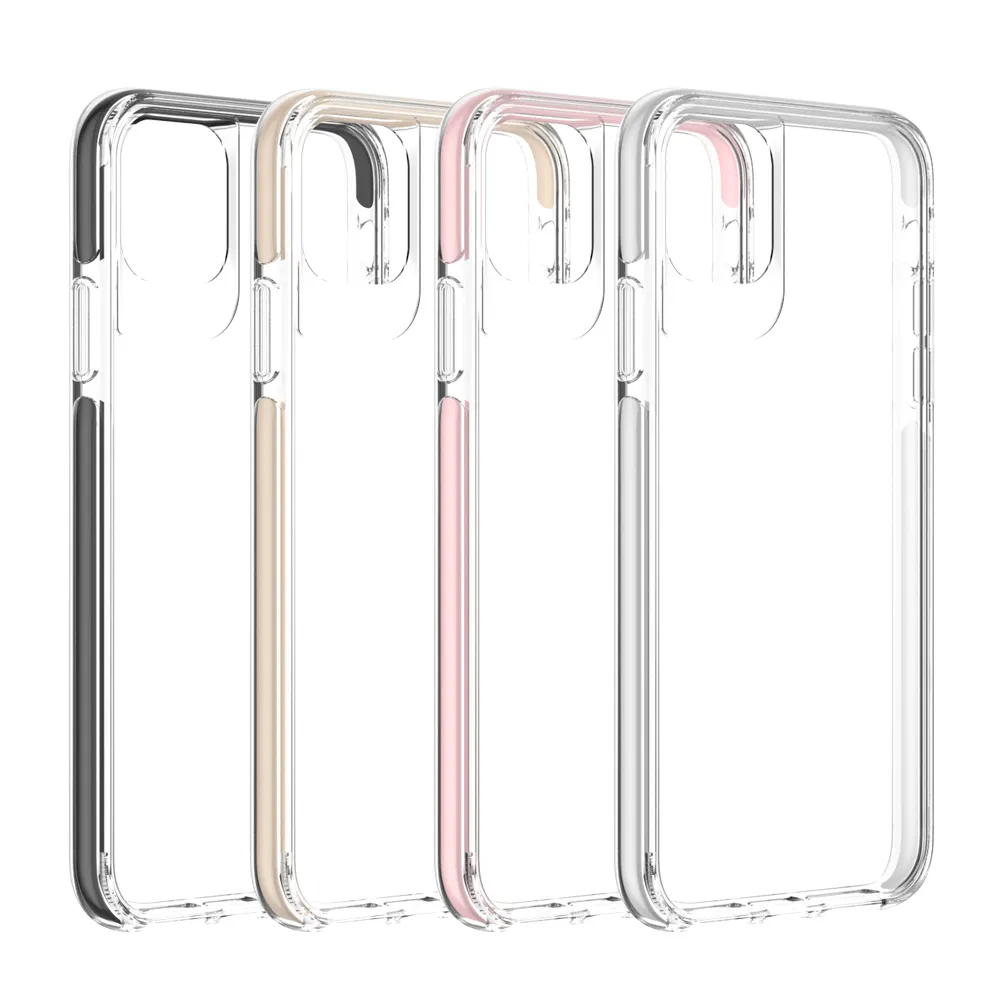 10ft drop test rugged shield clear cell phone case for iphone 11 cases