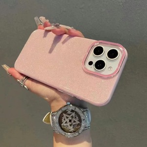 Pour iPhone 16 pour Apple 15Pro Max nouveau style luxe étoile paillettes étui de téléphone portable aspiration magnétique dur PC TPU couvertures arrière - Product Image 3