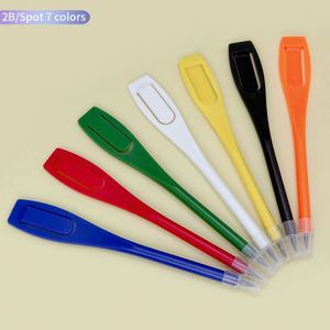 Crayons de golf personnalisés avec logo, dureté 2B, prix de gros direct usine, ensemble de mini-crayons colorés pour le score. - Product Image 2