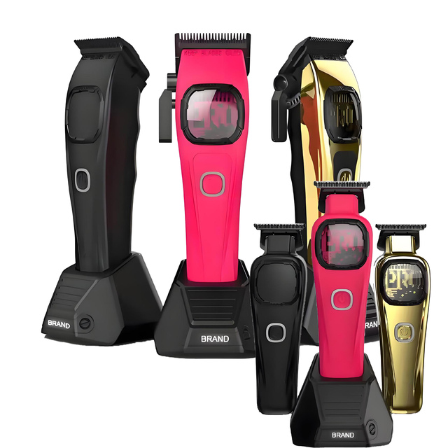 High-power Hair Clipper Hair Salon Hairstylist Special Oil Head Gradient Electric Push Shear Electric Pusher Hair Clipper Blade