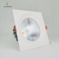 Plafonnier LED en alliage d'aluminium CE RoHS IP65, étanche, 20W-50W, CRI élevé 90, garantie 5 ans