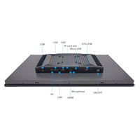 Wni215 16:9 Écran tactile 21.5 pouces Moniteur industriel Panneau étanche Pc Ordinateur Android Mini Kiosk Guangdong
