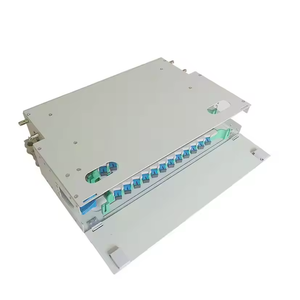 12 Port Fully Loaded ODF Fiber <strong>Optic</strong> <strong>Distribution</strong> <strong>Frame</strong> 19 Inch Rack Mount Slide Out Fusion Splice Tray - Product Image 6