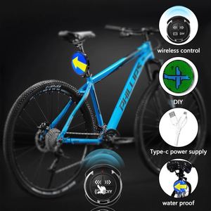 Xe đạp đuôi ánh sáng LED phía sau xe đạp ánh sáng USB có thể sạc lại thông minh xe đạp đèn hậu không thấm nước dẫn đèn an toàn ánh sáng - Product Image 3