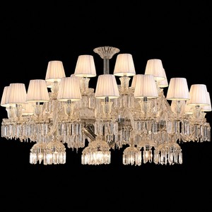Lustre en cristal K9 de luxe de style parisien français en gros pour la décoration de la maison, des <span class=keywords><strong>h</strong></span>ôtels, des villas, des projets et des restaurants - Product Image 4