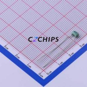 Condensador Cerámico Monolítico (MLCC) de Orificio Pasante CT4G-1206-2X1-100V-0.33μF-K, Orificio Pasante, P=5.08mm 330nF 10% 100V - Product Image 1