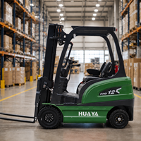 Chariot élévateur électrique 1t 2t 2,5t 3t avec hauteur de levage de 1m à 5m, batterie au lithium de haute qualité, prix compétitif, performances fiables, livraison gratuite