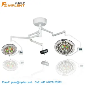 סין מפעל ZW-K700/500(H) LED כירורגית אור הפעלה צללי מנורת תקרה רכוב כירורגית אור עם מצלמה וצג