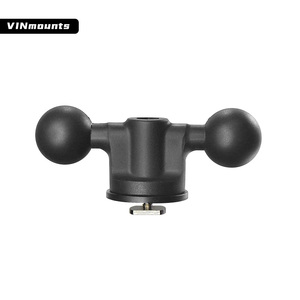 VINmounts Dashboard <b>Car</b> Accessories 1''B Ball Head Double Ball Head Adapter Extension Joint Mount Adapter Connect VIN-B-012 - Product Image 1