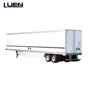 Semirremolque de Caja de 2 Ejes |   Remolque de 40 Pies con Cortina Lateral / Remolque Seco |   Protección de Carga Totalmente Cerrada - Product Image 4