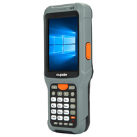 Terminal de données portable Xkancode 3,5 pouces avec clavier, scanner de codes QR et codes-barres, système d'exploitation WinCE 6.0, PDA Windows CE 6.0