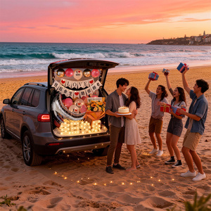 Set de Globos de Látex de Aluminio Estilo Chino para Propuesta Sorpresa en el Maletero del Coche, Cumpleaños de Adultos, Día de San Valentín, Pancartas 'Te Amo' - Product Image 3