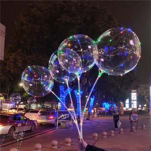 Novelty Children's Birthday Toy <strong>Multi</strong> <strong>Color</strong> <strong>Change</strong> Glowing Led Balloon Bobo Ball Light - Product Image 4