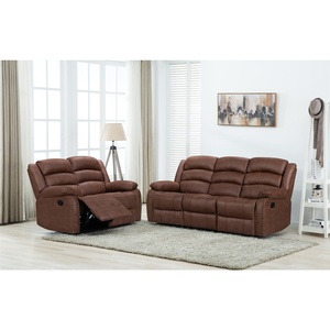 Elegante Sofá Reclinable <span class=keywords><strong>Eléctrico</strong></span> de Tela de Lujo, <span class=keywords><strong>Sillón</strong></span> Reclinable con Función de Masaje, Extensible, Juego de Sofás Reclinables de Madera 6008 - Product Image 3