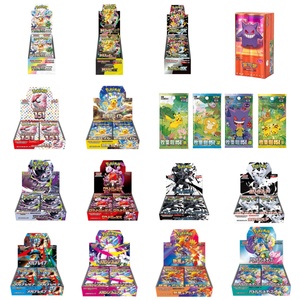 Pokémon 151 SV2A SV4A SV8 SV8A SV10 SV11 S12A SV9 SV9A M2a M2 M3 M4 M5 M1L M1S Vol.3 <span class=keywords><strong>Mega</strong></span> Booster Box PTCG Tarjetas Coleccionables al por Mayor - Product Image 1