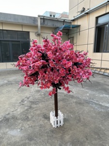 Planta Artificial de Orquídea Phalaenopsis de Plástico de 150 cm, Árbol Rosa Ecológico, Centro de Mesa para Navidad, Pascua, Bodas, Graduaciones - Product Image 1