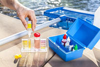 Kit de comprimés de test de l'eau de piscine DPD et rouge de phénol - Capsule de test de la qualité de l'eau de spa et de piscine professionnelle