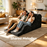 Sillón Multifuncional Deportivo y de Entretenimiento Tipo S, Sofá Cama Chaise Longue para Hotel, Silla de Yoga Ondulada con Función Compresible