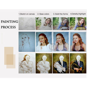 Cadeaux personnalisés, photos romantiques <span class=keywords><strong>de</strong></span> couples, <span class=keywords><strong>d</strong></span>écoration <span class=keywords><strong>d</strong></span>'intérieur, portraits réalistes personnalisés à partir <span class=keywords><strong>de</strong></span> photos - Product Image 4